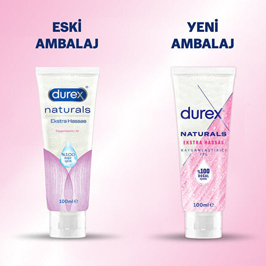 Gel lubricante Durex Naturals Extra Sensitive 100 ml