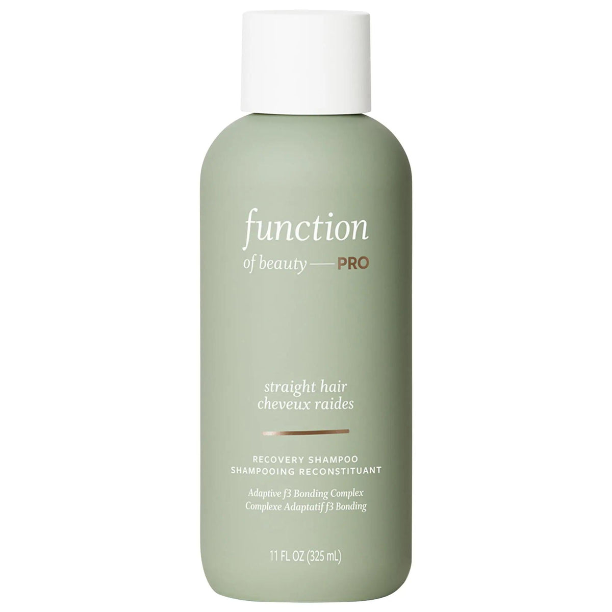 Function of Beauty Customizable Haircare for Damaged Straight Hair - Personalized Shampoo & Conditioner with Adaptive f3 Bonding Complex