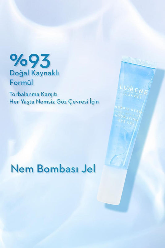 Gel contour des yeux Lumene - Soin hydratant anti-rides longue durée pour peaux sèches