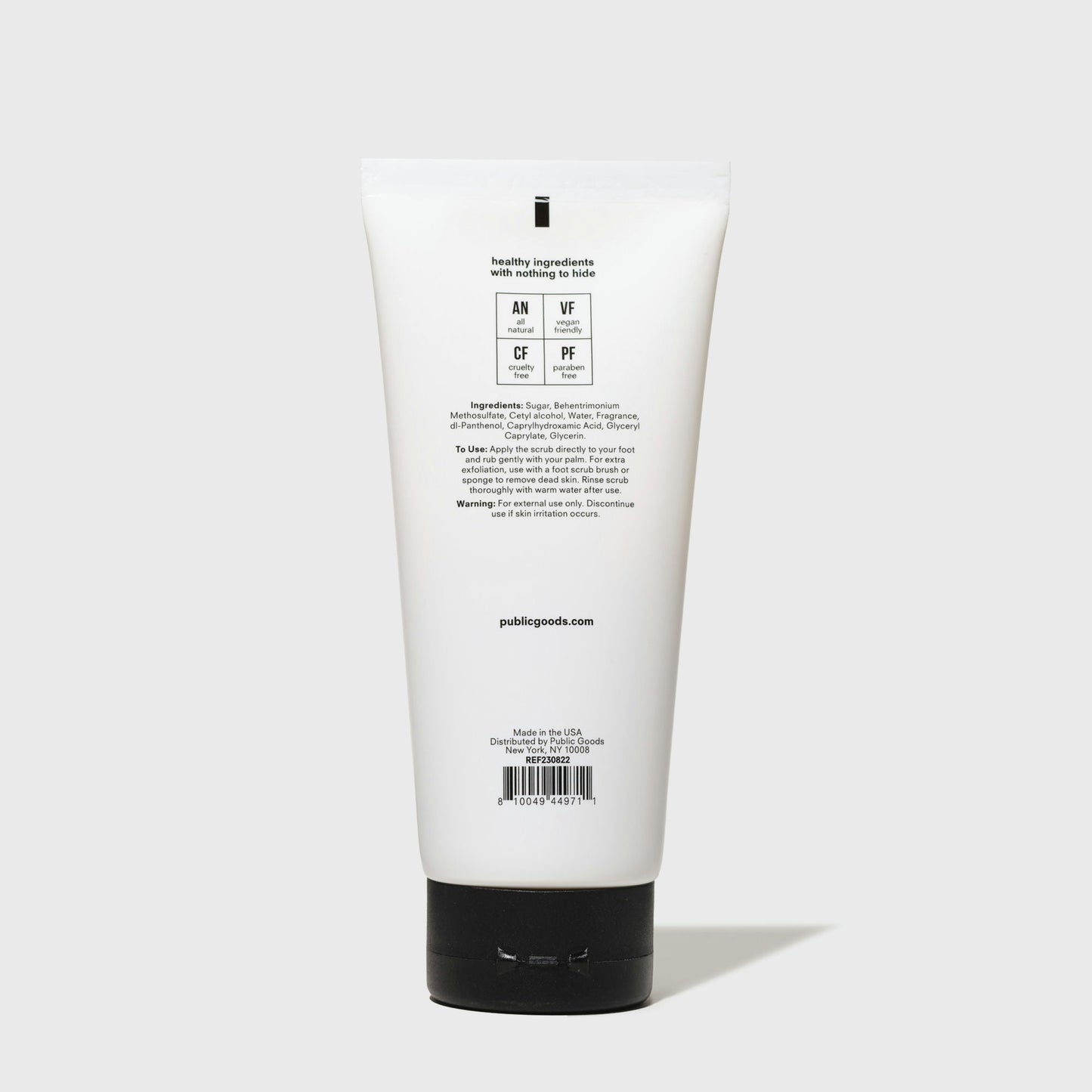 Foot Scrub Public Goods