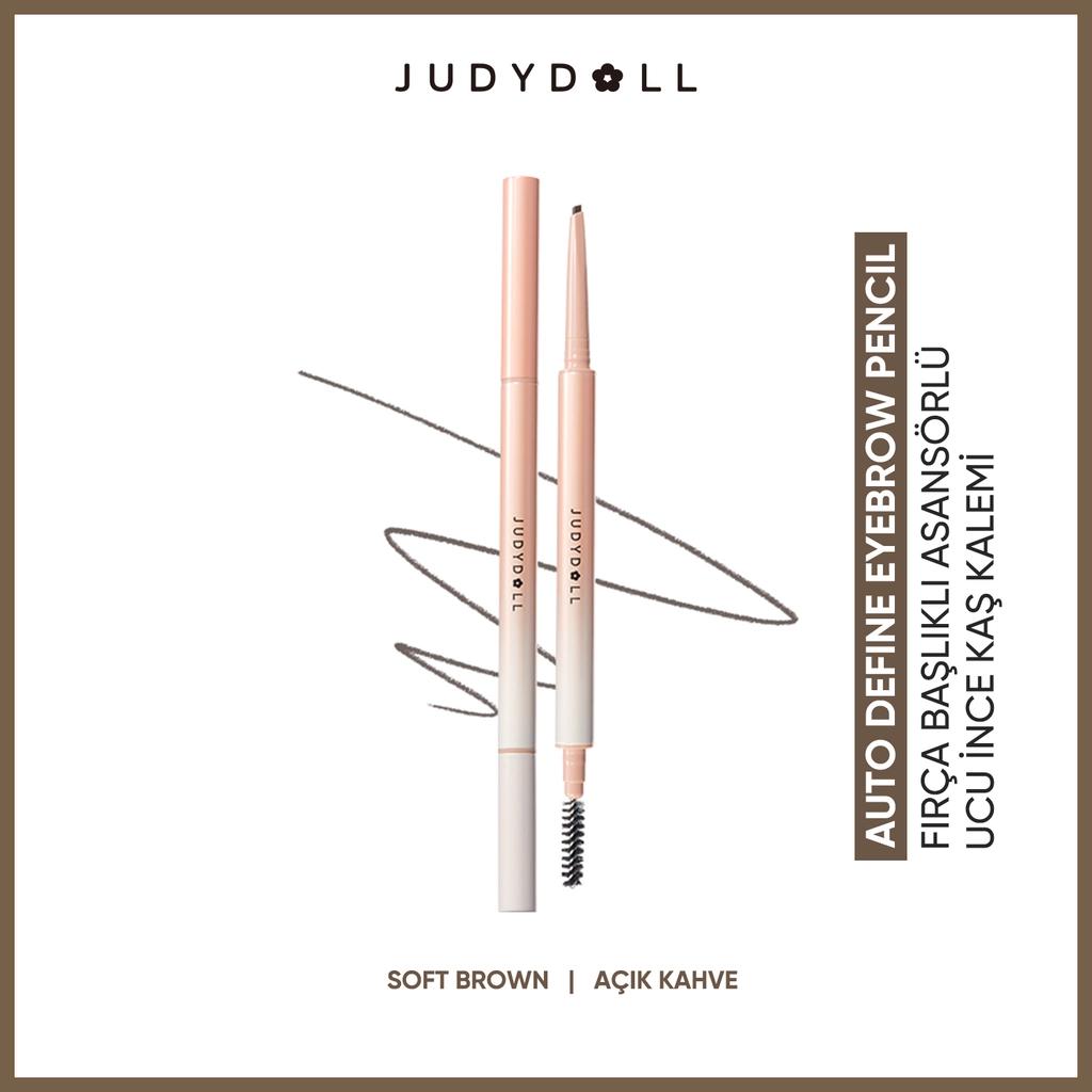 Judydoll Brush Tip Slim Retractable Eyebrow Pencil 03 Soft Brown