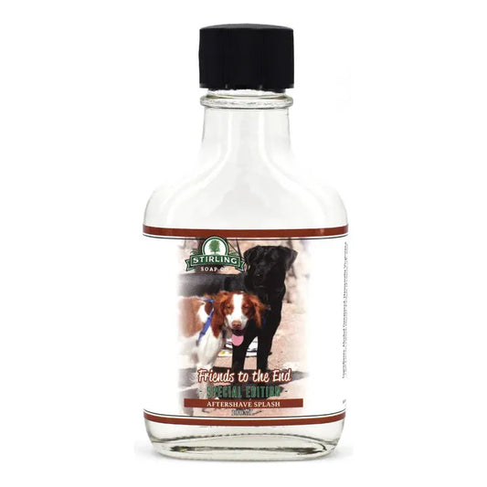 Stirling Soap Co. Friends To The End Shaving Collection Shaving Set Pasteur Pharmacy Aftershave Splash 3.4oz