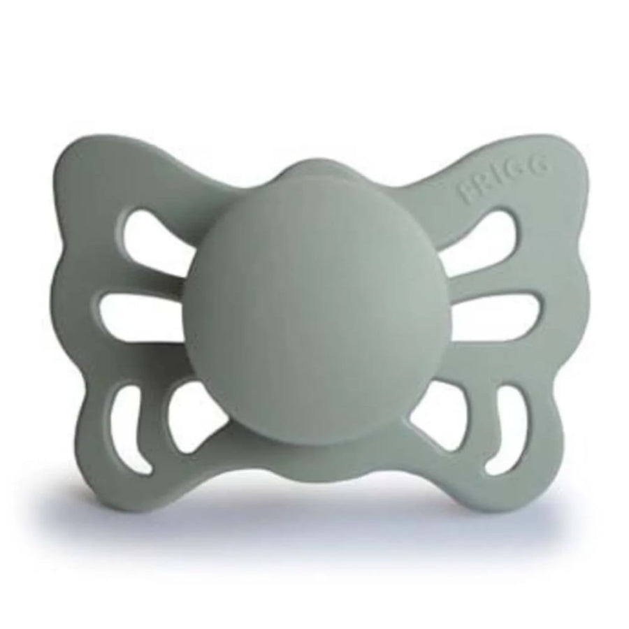 Frigg Butterfly Silicone Pacifier Sage 6-18 Months