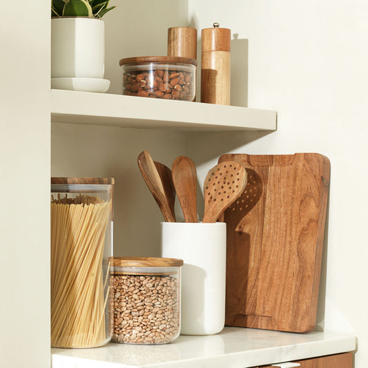 Glass Canisters (Set of 3) Public Goods
