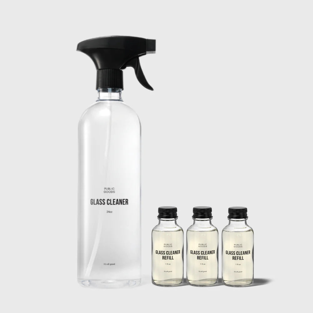 Glass Cleaner Household Public Goods 24 fl oz & Refills 3ct