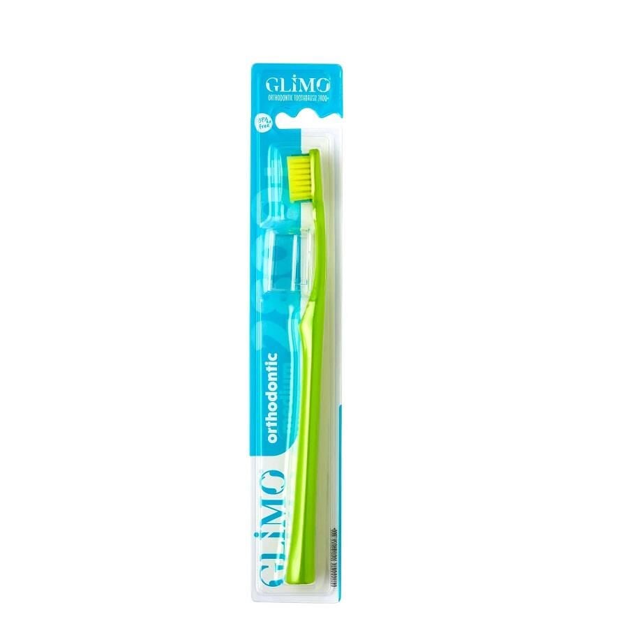 Glimo Orthodontic Toothbrush for Braces and Plaque Care