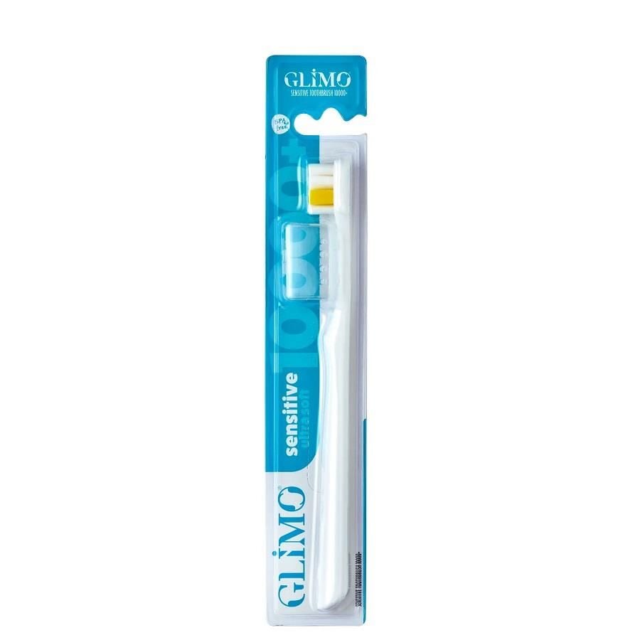 Glimo Sensitive Toothbrush Ultra Soft Micro Bristles 1 Count