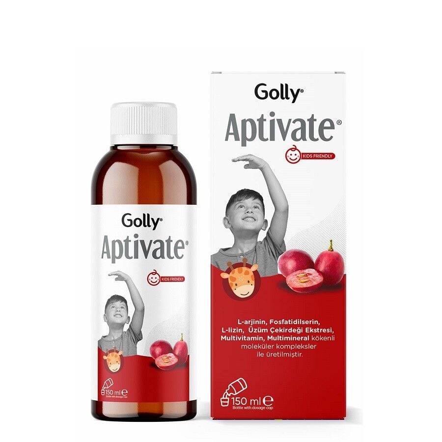 Golly Aptivate Multivitamin & Mineral Support Syrup 150 ml