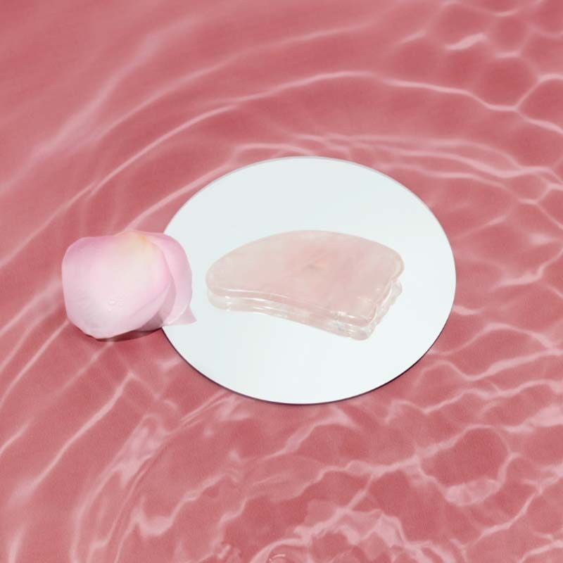 Gulsha Rose Quartz Facial Massage Plate