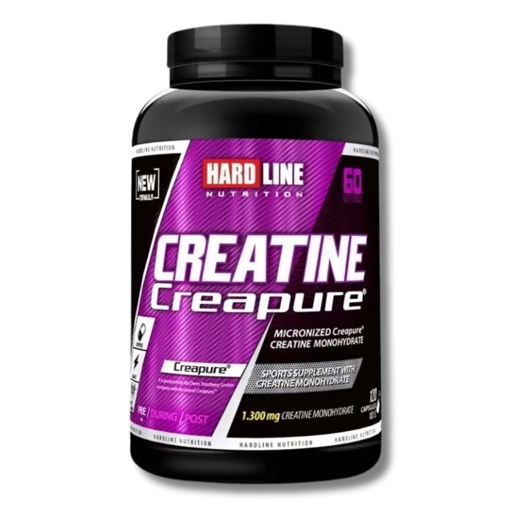 Hardline Creapure Performance Support Supplement 120 Capsules