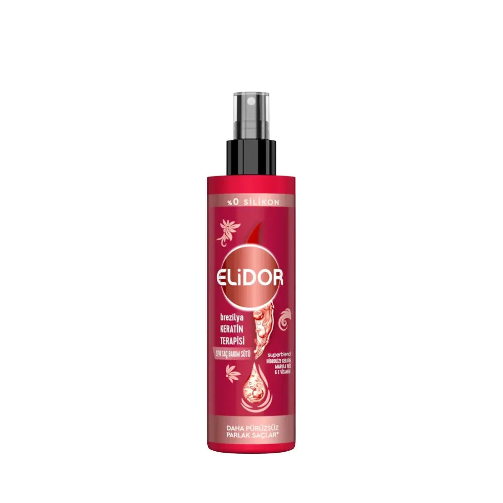 Elidor Keratin Therapy Liquid Hair Milk for Smooth Shine 90ml