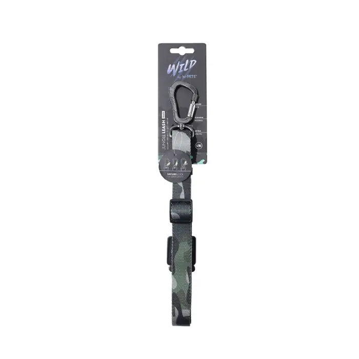 M-Pets Wild Jungle Leash Travel Dog Walking Lead L-XL