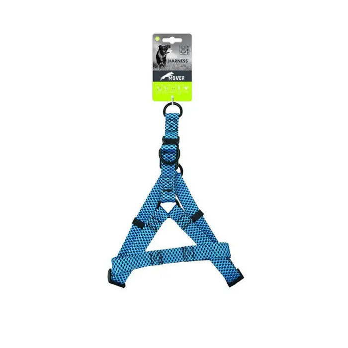 Harnais pour chien M-Pets Mover bleu moyen pour un confort au quotidien