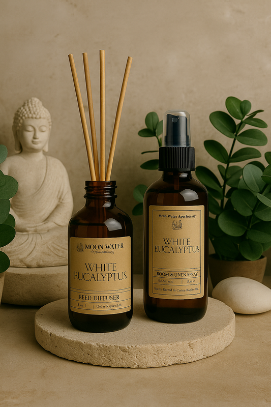 White Eucalyptus - ROOM & LINEN SPRAY, Fresh Clean Aromatherapy Scent -- by Moon Water Apothecary!