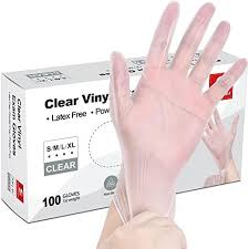 Vinyl Exam Gloves – Size Small (Clear) Gloves & Mittens Pasteur Pharmacy