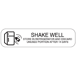 Storage & Handling Instructions: Refrigerate, Shake Well, 14-Day Limit Accessories Pasteur Pharmacy