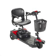 Drive Medical Scout 3-Wheel Travel Scooter w/ 20Ah Extended Range Battery (Red/Blue) Walkers Pasteur Pharmacy
