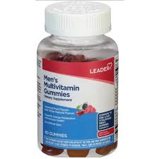 LEADER# MEN'S DAILY MULTIVITAMIN GUMMIES 80 CT Vitamins & Supplements Pasteur Pharmacy