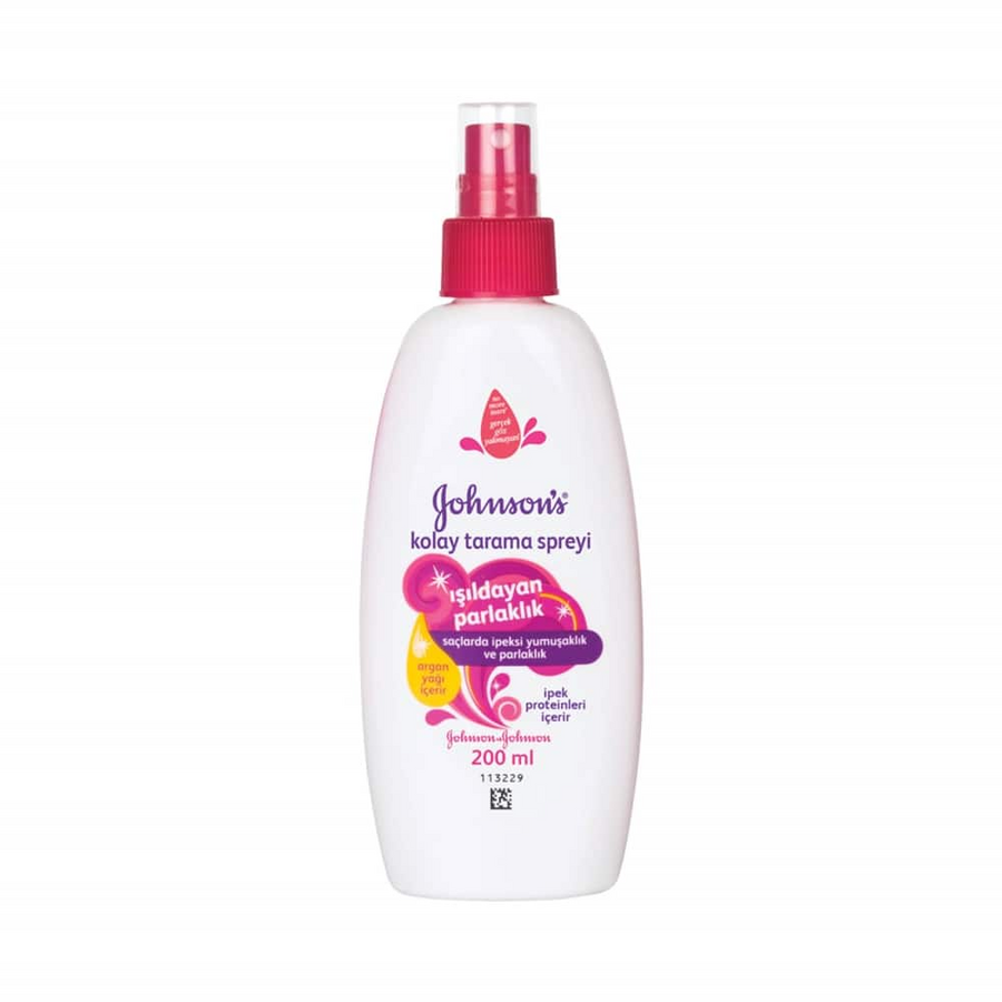 Spray démêlant pour enfants Johnson's Baby Shiny Drops 200 ml
