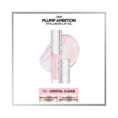 L'Oréal Paris Hyaluronic Acid Lip Oil - Non-Sticky Hydration & Natural Shine