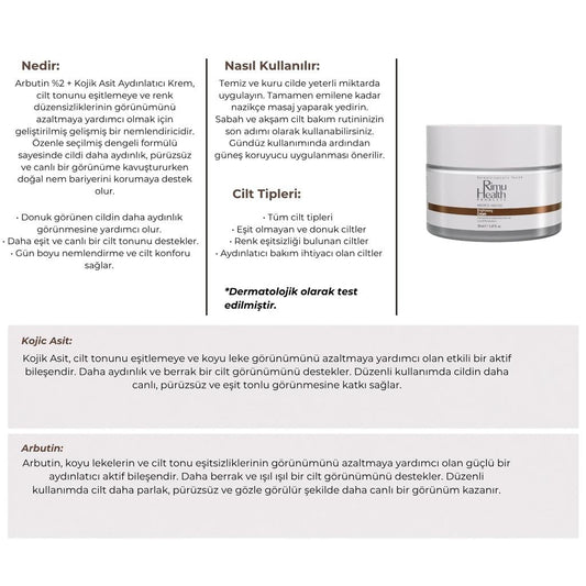 Rimu Health Brightening & Barrier Support Cream 50 ml
