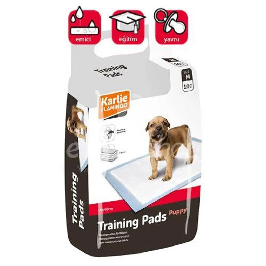 Karlie Puppy Training Pads Absorbent Surface 10 Pack 60x45 cm