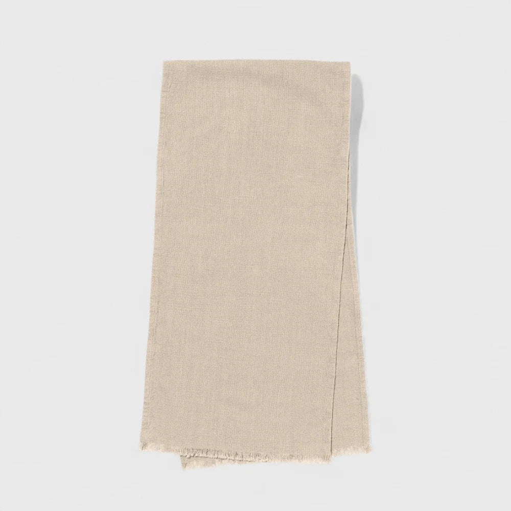 Organic Cotton 60" Table Runner Household Public Goods Khaki