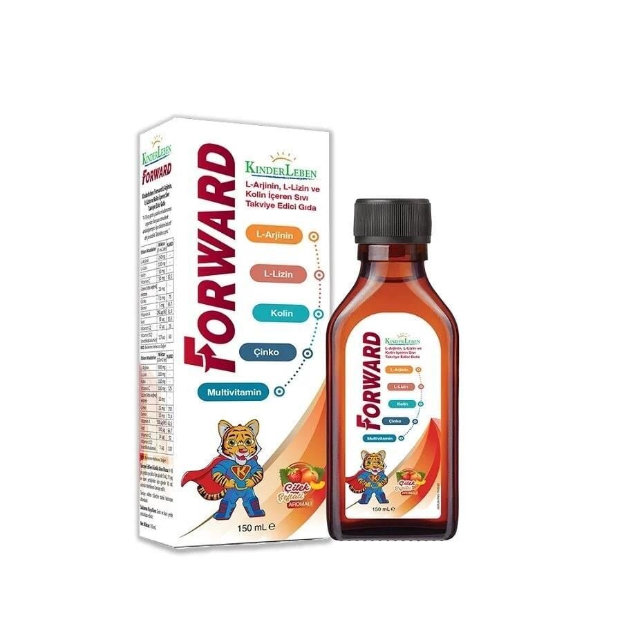 Kinderleben Forward Multivitamin Syrup with L-Arginine 150ml
