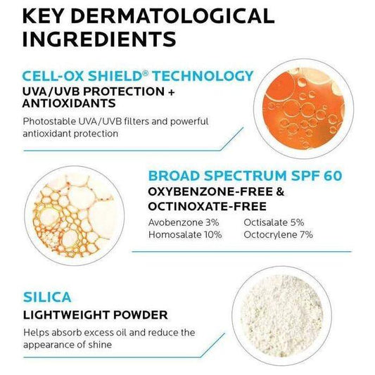 La Roche-Posay Anthelios Light Fluid Sunscreen SPF 60 1.7oz Sunscreen Pasteur Pharmacy