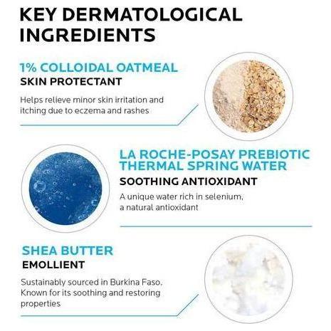 La Roche-Posay Lipikar Eczema Soothing Relief Cream 6.76 Fl Oz Eczema Soothing Relief Cream Pasteur Pharmacy