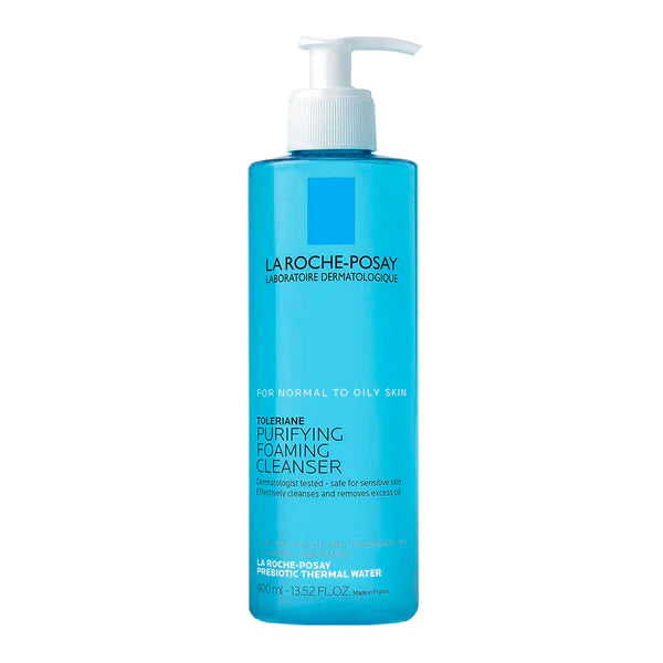 LA ROCHE-POSAY Toleriane Purifying Foaming Facial Cleanser, 13.52 fl oz (400ml) Skin Care Pasteur Pharmacy