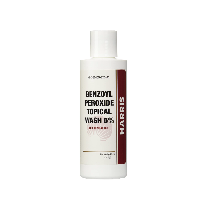 HARRIS Benzoyl Peroxide Acne Wash, 5% Concentration, 148g Skin Care Pasteur Pharmacy