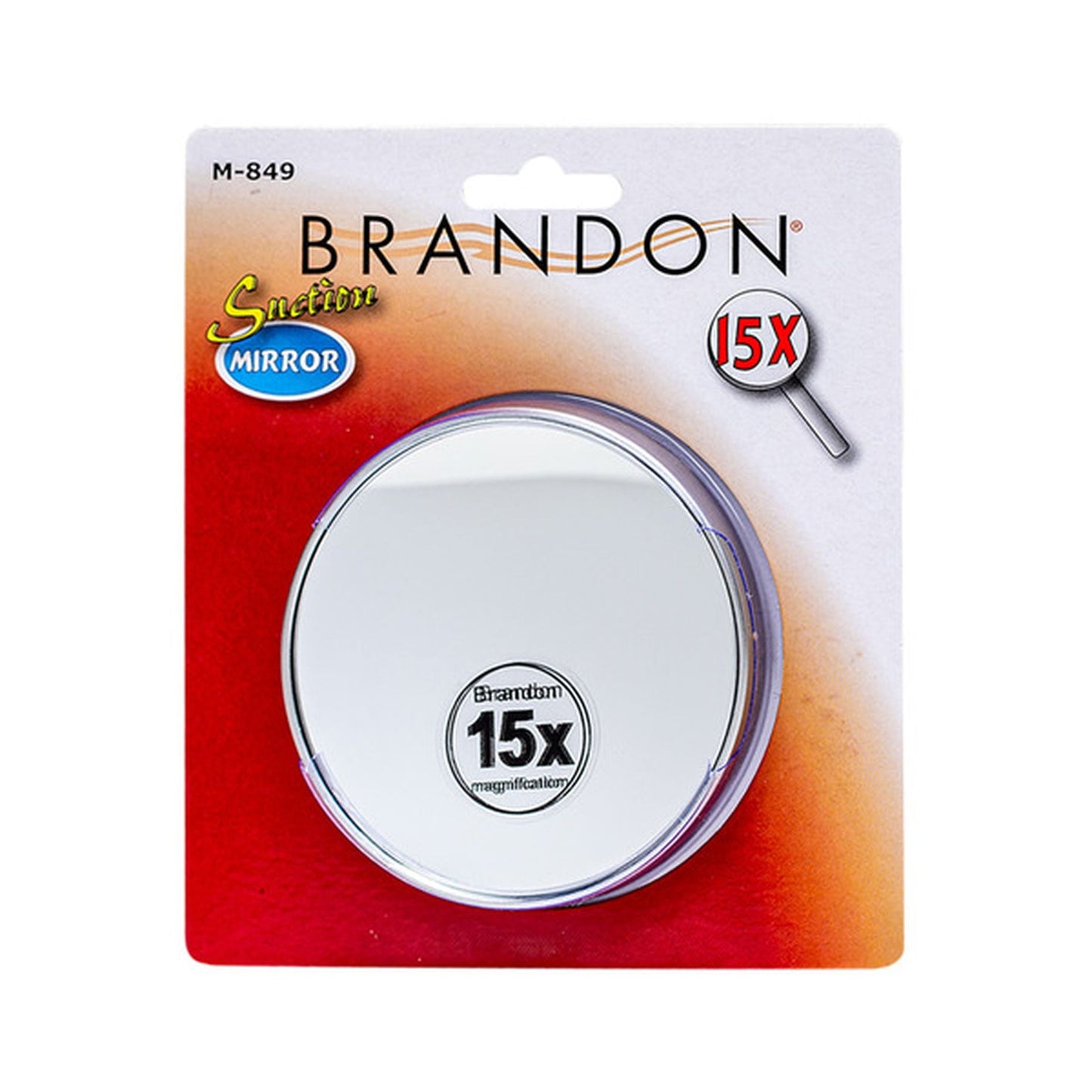 Brandon 15x Magnifying Suction Mirror - Model M-849 Face Mirrors Pasteur Pharmacy