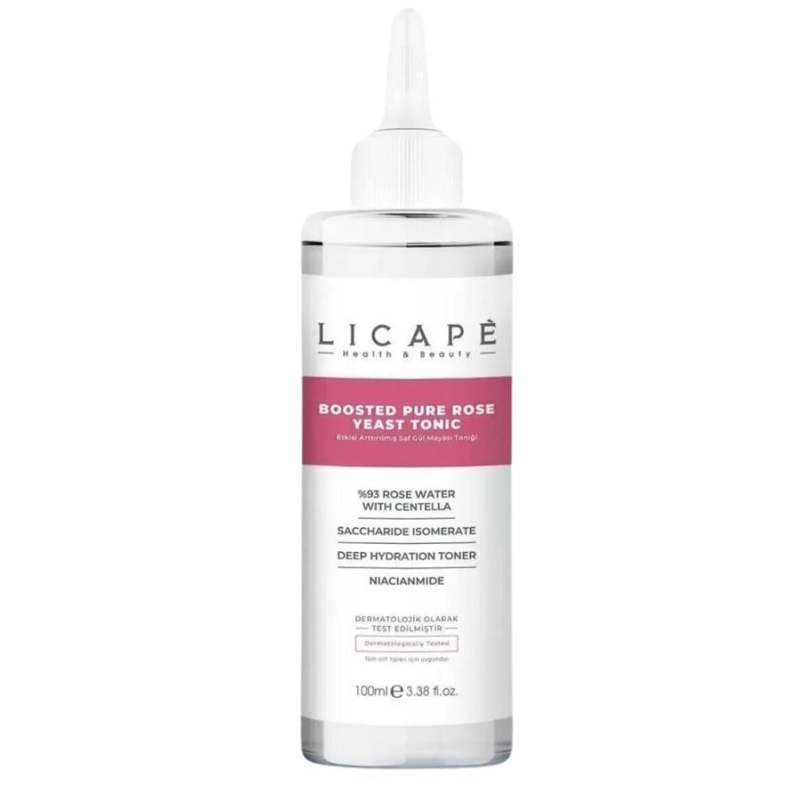Licape Pure Rose Water Toner for Hydrated Skin 100ml