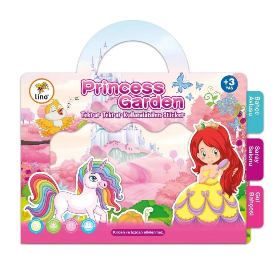 Lino Princess Reusable Sticker Set for Creative Play