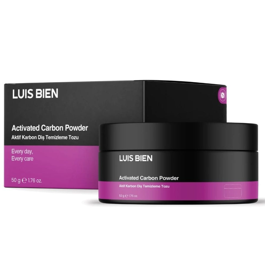 Luis Bien Activated Charcoal Teeth Whitening Powder 50g