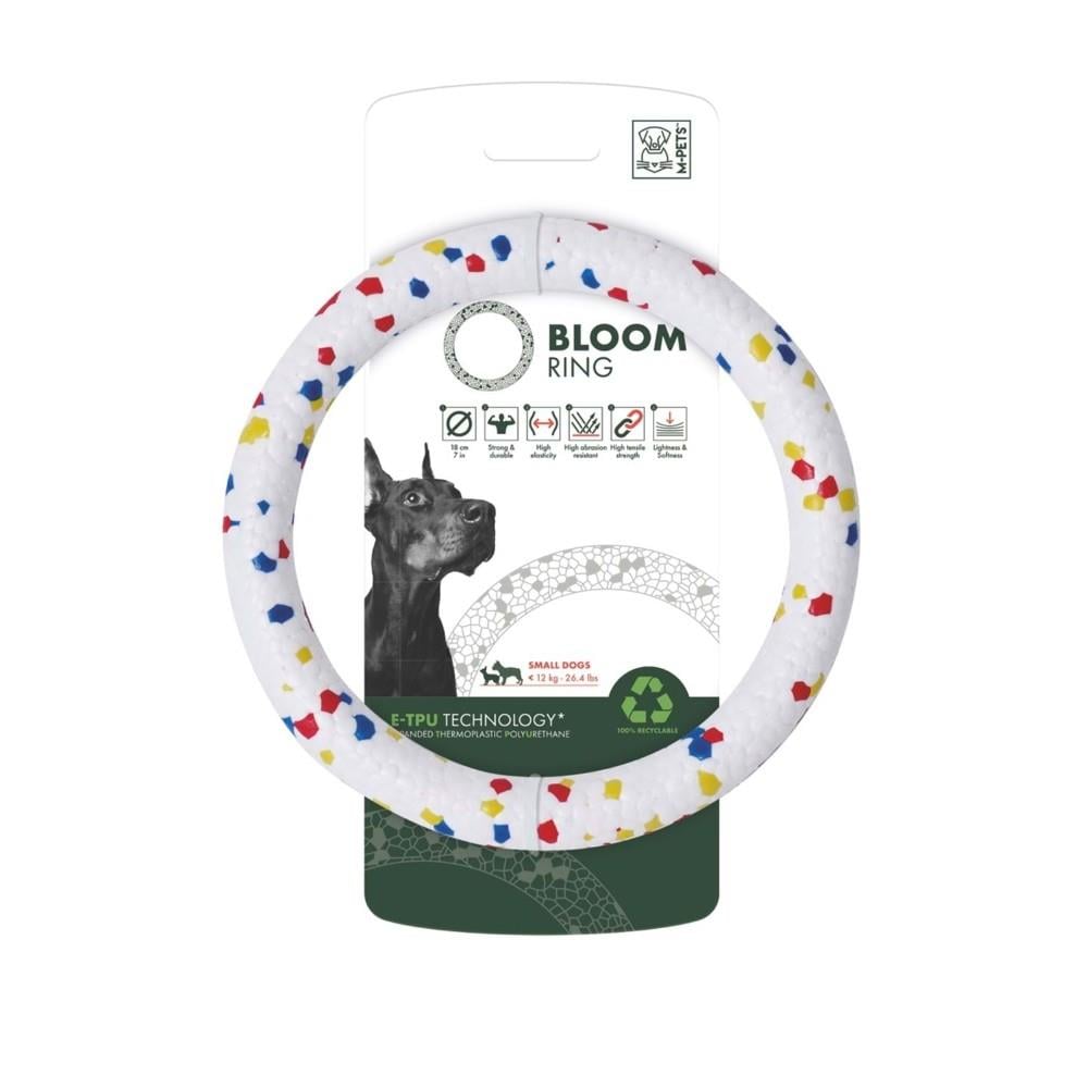 M-Pets Bloom Ring Durable Dog Chew Toy 18 cm