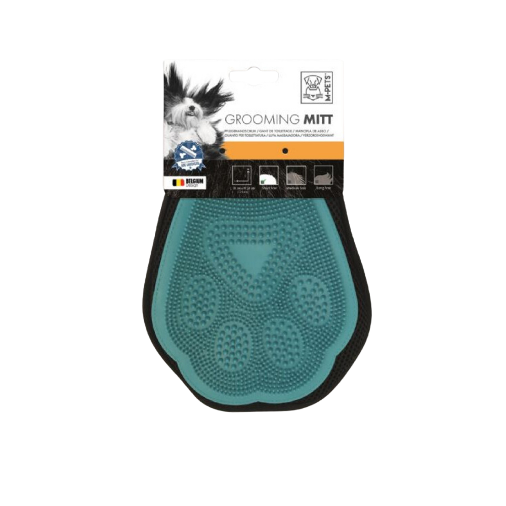 M-Pets Grooming Pet Hair Remover Glove for Cats & Dogs 18x24cm
