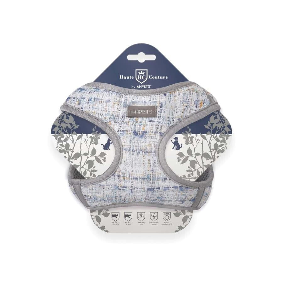 M-Pets Haute Couture Cat Harness Reflective Blue 38-43cm