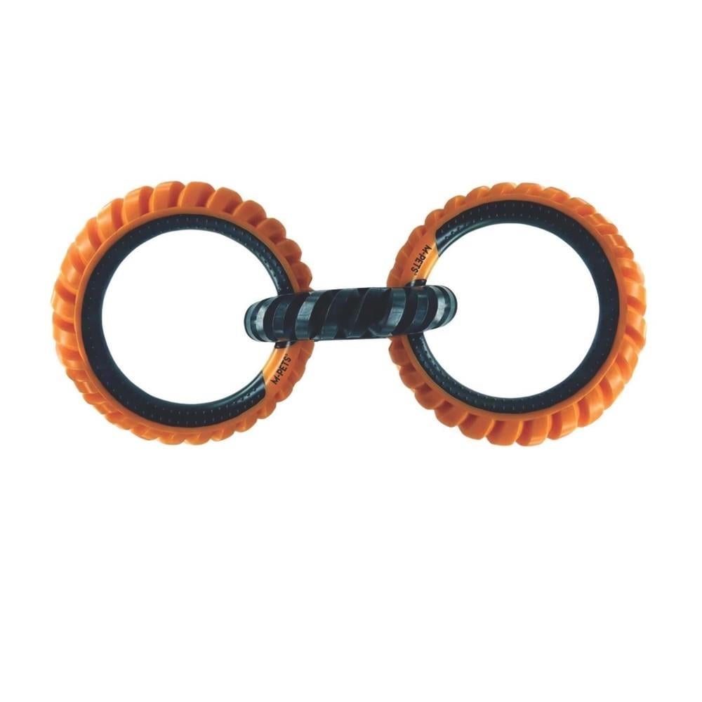 M-Pets Ring King Dog Toy 3-Pack Durable Fetch Rings