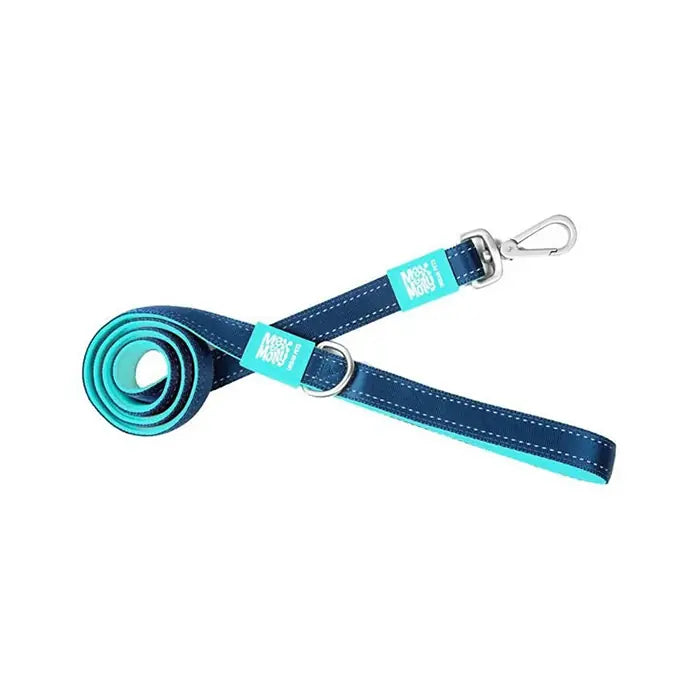 Max & Molly Matrix Sky Blue Dog Leash Ultra-Soft Comfort X-Small