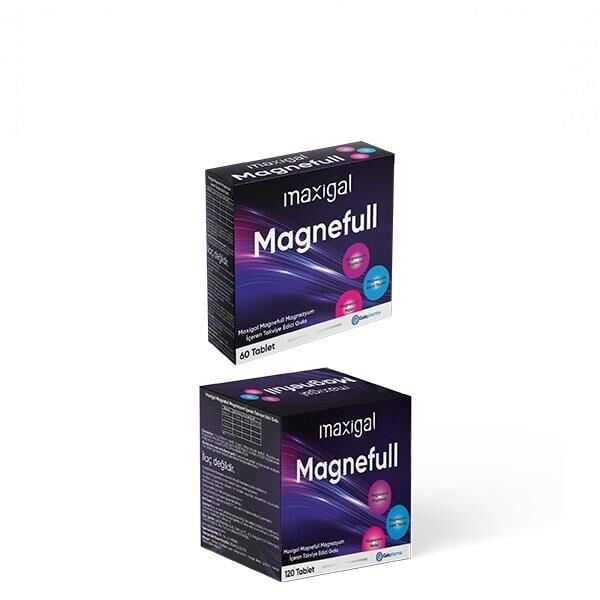 Maxigal Magnefull Magnesium Complex Supplement 120 Tablets