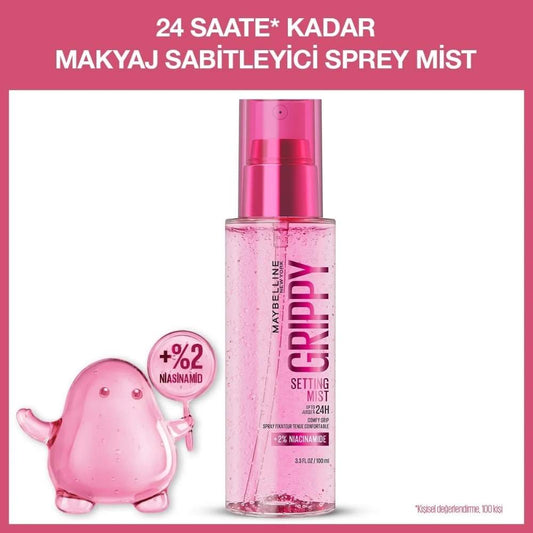 Maybelline Grippy 24H Makeup Setting Spray with Niacinamide 60ml