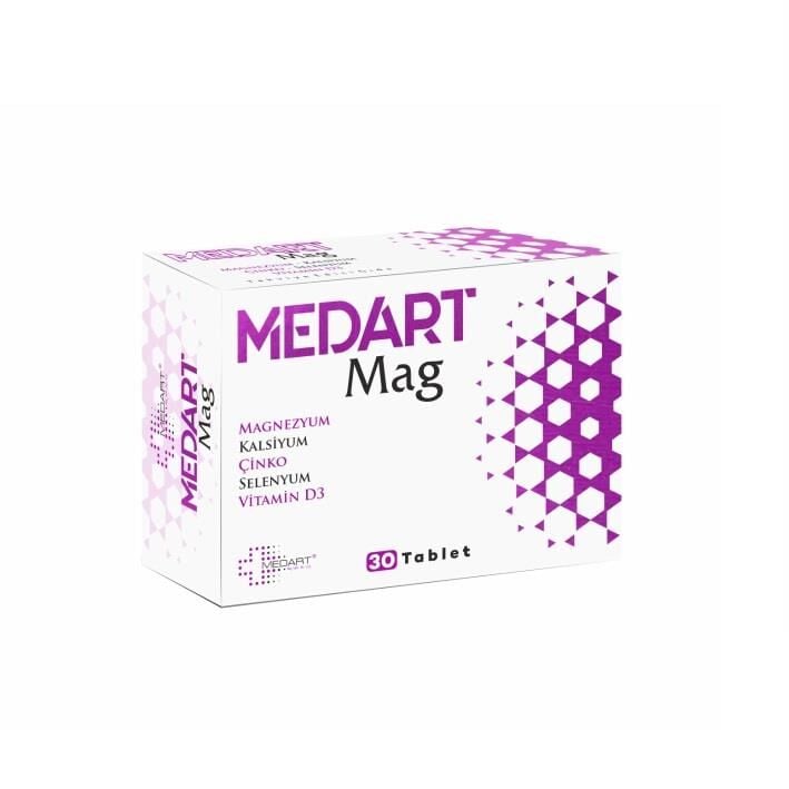 Suplemento multimineral Medart Mag con vitamina D3, 30 tabletas
