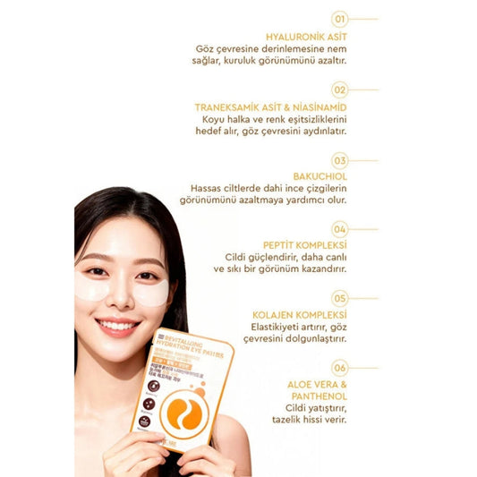 Mjcare Revitalizing Hydration Eye Patch Brightening Care 1 Pair