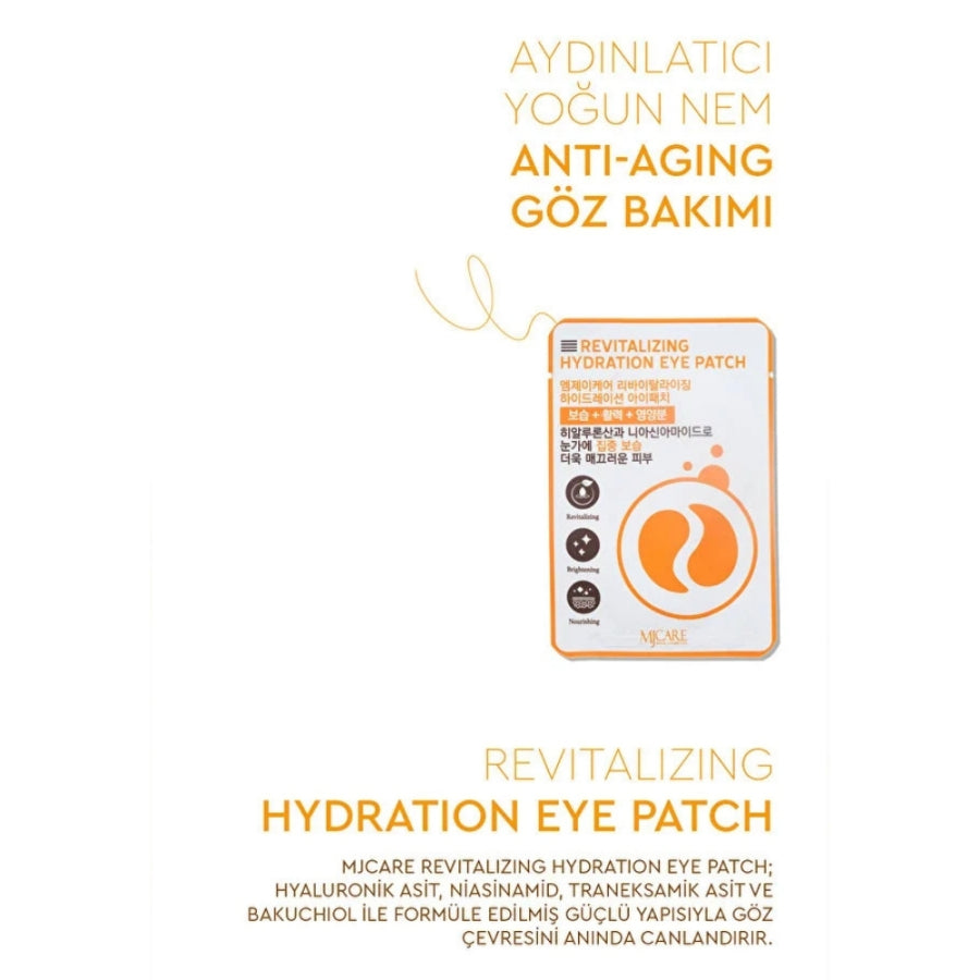 Mjcare Revitalizing Hydration Eye Patch Brightening Care 1 Pair