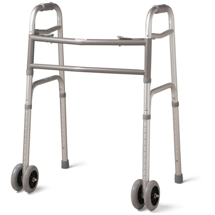 Drive Bariatric Aluminum Walker with Wheels Walkers Pasteur Pharmacy