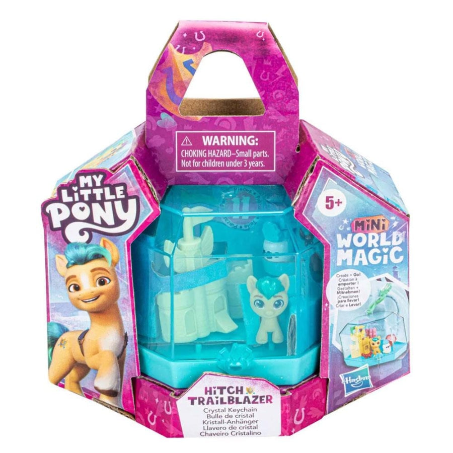 Hasbro My Little Pony Mini World Magic Hitch Trailblazer Keychain