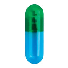 CONI-SNAP Hard Gelatin Capsules, Size #3, Green/Blue (5,000 Count Bulk) Science & Laboratory Pasteur Pharmacy