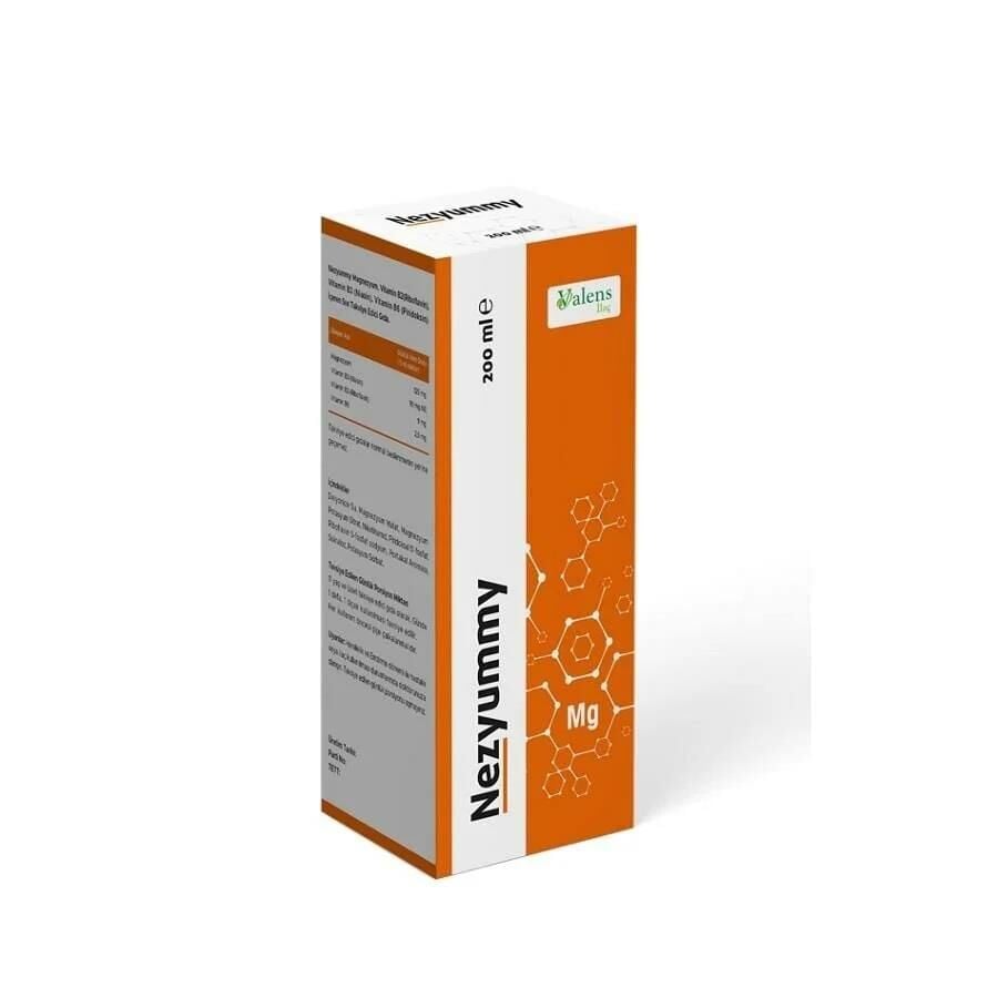 Valens Nezyummy Liquid Magnesium and Vitamin B Complex 200 ml